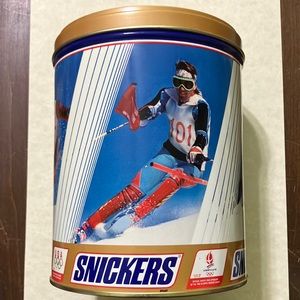 Collectors Snickers 1992 U.S. Olympic Team Tin Canister